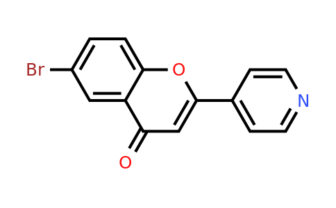 CAS 2110-30-7 | 6-Bromo-2-(pyridin-4-YL)-4H-chromen-4-one