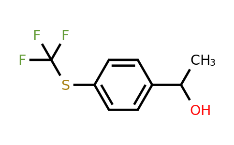 CAS 21101-66-6 | 1-{4-[(trifluoromethyl)sulfanyl]phenyl}ethan-1-ol