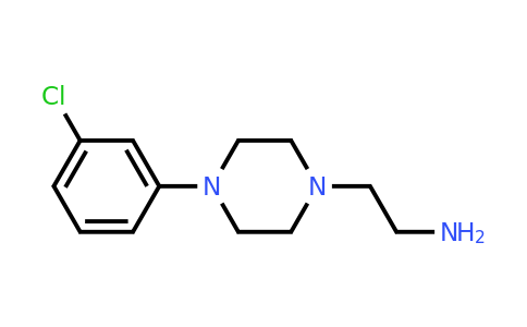CAS 21103-30-0 | 2-[4-(3-chlorophenyl)piperazin-1-yl]ethan-1-amine