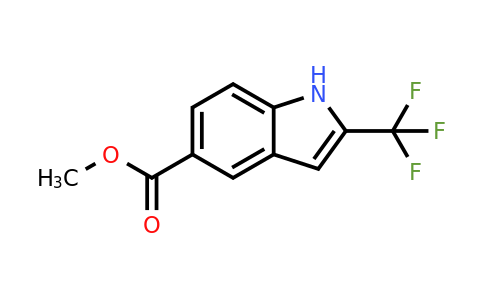 CAS 2111853-72-4 | methyl 2-(trifluoromethyl)-1H-indole-5-carboxylate
