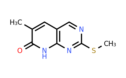 CAS 211245-41-9 | 6-methyl-2-(methylsulfanyl)-7H,8H-pyrido[2,3-d]pyrimidin-7-one