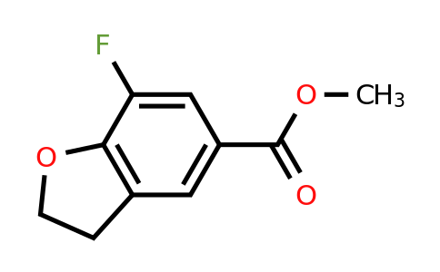 CAS 2112657-13-1 | methyl 7-fluoro-2,3-dihydrobenzofuran-5-carboxylate