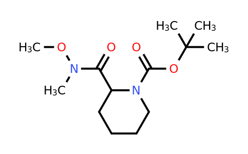 CAS 211310-10-0 | tert-Butyl 2-(methoxy(methyl)carbamoyl)piperidine-1-carboxylate