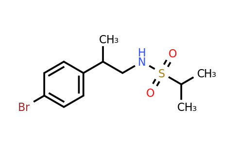 CAS 211311-65-8 | N-(2-(4-Bromophenyl)propyl)propane-2-sulfonamide