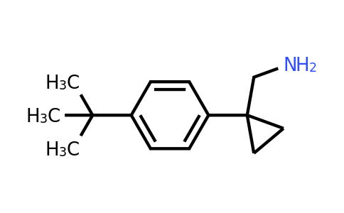 CAS 211315-08-1 | [1-(4-tert-butylphenyl)cyclopropyl]methanamine
