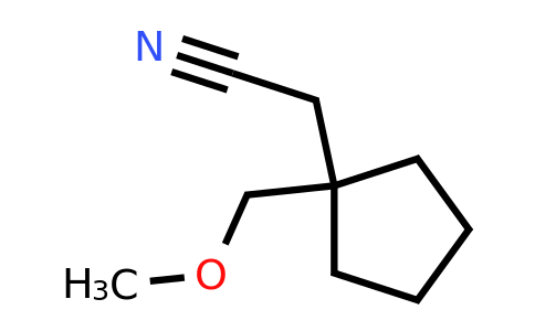 CAS 2113442-43-4 | 2-[1-(methoxymethyl)cyclopentyl]acetonitrile