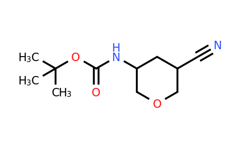 CAS 2113502-21-7 | tert-butyl N-(5-cyanotetrahydropyran-3-yl)carbamate