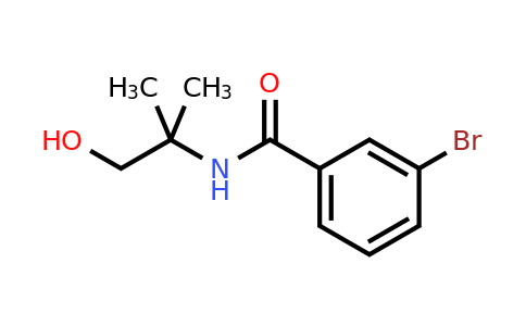 CAS 211388-38-4 | 3-Bromo-N-(1-hydroxy-2-methylpropan-2-yl)benzamide