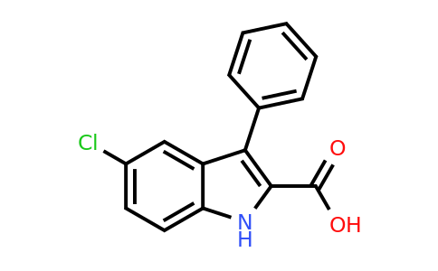CAS 21139-31-1 | 5-Chloro-3-phenyl-1H-indole-2-carboxylic acid
