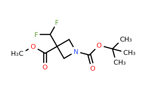CAS 2114926-73-5 | 1-tert-butyl 3-methyl 3-(difluoromethyl)azetidine-1,3-dicarboxylate