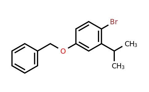 CAS 211495-35-1 | 1-Bromo-2-isopropyl-4-benzyloxybenzene