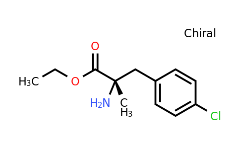 CAS 21158-73-6 | (S)-2-Amino-3-(4-chloro-phenyl)-2-methyl-propionic acid ethyl ester