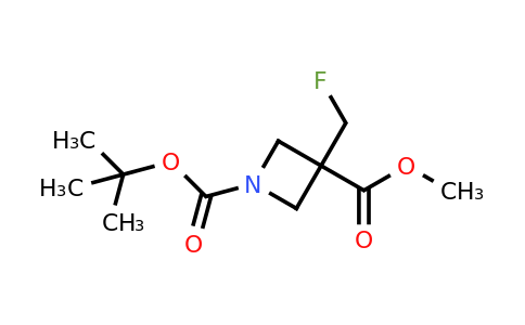 CAS 2115907-97-4 | 1-tert-butyl 3-methyl 3-(fluoromethyl)azetidine-1,3-dicarboxylate