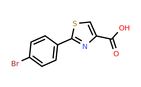 CAS 21160-50-9 | 2-(4-Bromo-phenyl)-thiazole-4-carboxylic acid