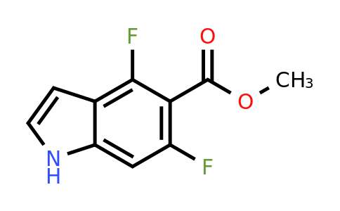 CAS 2116042-70-5 | methyl 4,6-difluoro-1H-indole-5-carboxylate