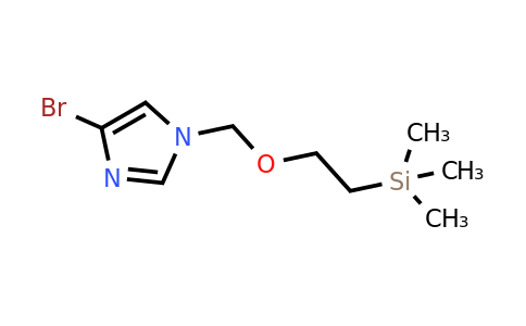 CAS 211615-79-1 | 4-Bromo-1-((2-(trimethylsilyl)ethoxy)methyl)-1H-imidazole