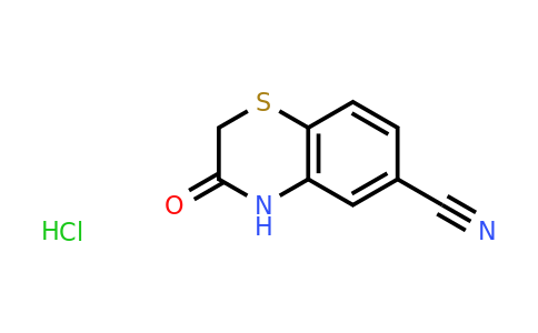 CAS 2116848-05-4 | 3-oxo-4H-1,4-benzothiazine-6-carbonitrile;hydrochloride