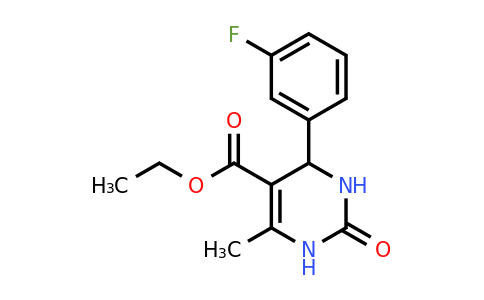 CAS 211816-68-1 | Ethyl 4-(3-fluorophenyl)-6-methyl-2-oxo-1,2,3,4-tetrahydropyrimidine-5-carboxylate