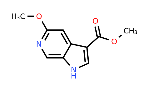 CAS 2118403-09-9 | methyl 5-methoxy-1H-pyrrolo[2,3-c]pyridine-3-carboxylate