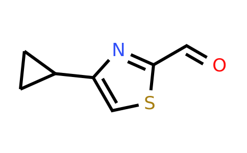 CAS 211942-97-1 | 4-Cyclopropyl-thiazole-2-carbaldehyde