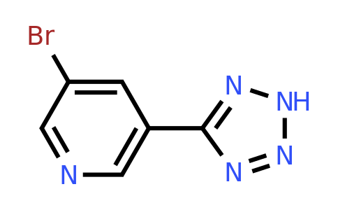 CAS 211943-13-4 | 3-Bromo-5-(2H-tetrazol-5-YL)-pyridine