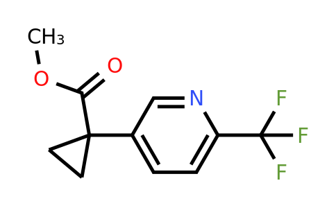 CAS 2119721-57-0 | methyl 1-[6-(trifluoromethyl)-3-pyridyl]cyclopropanecarboxylate