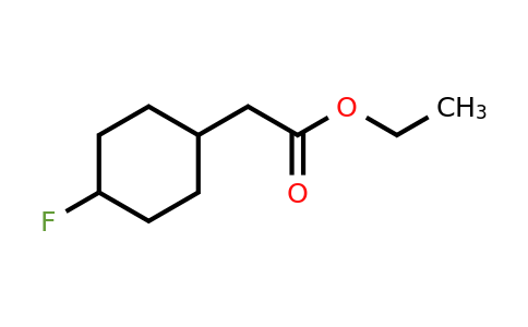 CAS 2120797-33-1 | ethyl 2-(4-fluorocyclohexyl)acetate
