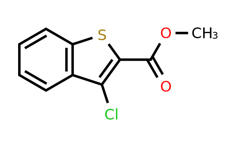 CAS 21211-07-4 | methyl 3-chloro-1-benzothiophene-2-carboxylate