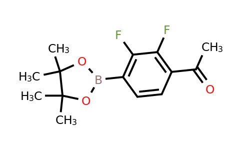 CAS 2121511-81-5 | 1-(2,3-difluoro-4-(4,4,5,5-tetramethyl-1,3,2-dioxaborolan-2-yl)phenyl)ethan-1-one