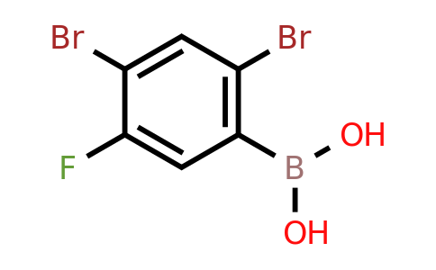 CAS 2121511-89-3 | 2,4-Dibromo-5-fluorophenylboronic acid