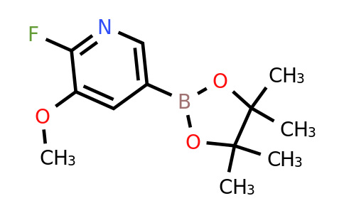 CAS 2121512-67-0 | 2-Fluoro-3-methoxy-5-(4,4,5,5-tetramethyl-1,3,2-dioxaborolan-2-YL)pyridine
