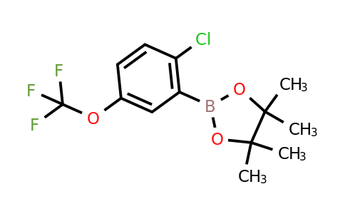 CAS 2121512-77-2 | 2-(2-Chloro-5-(trifluoromethoxy)phenyl)-4,4,5,5-tetramethyl-1,3,2-dioxaborolane