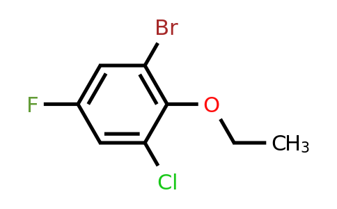 CAS 2121513-07-1 | 1-Bromo-3-chloro-2-ethoxy-5-fluorobenzene