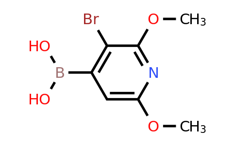 CAS 2121513-58-2 | (3-Bromo-2,6-dimethoxypyridin-4-yl)boronic acid