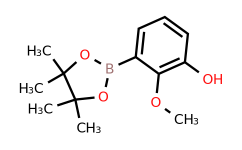 CAS 2121514-31-4 | 2-Methoxy-3-(4,4,5,5-tetramethyl-1,3,2-dioxaborolan-2-YL)phenol