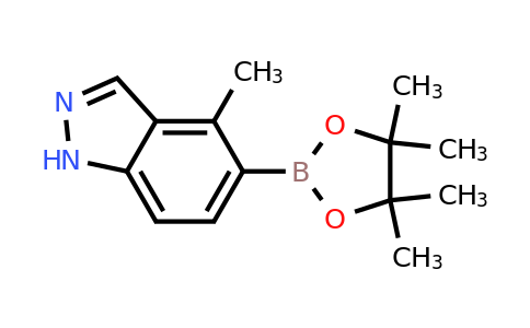 CAS 2121514-47-2 | 4-methyl-5-(tetramethyl-1,3,2-dioxaborolan-2-yl)-1H-indazole