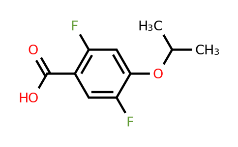 CAS 2121514-57-4 | 2,5-Difluoro-4-isopropoxybenzoic acid