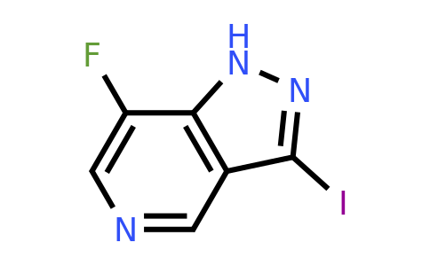 CAS 2122196-69-2 | 7-fluoro-3-iodo-1H-pyrazolo[4,3-c]pyridine