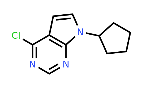 CAS 212268-44-5 | 4-Chloro-7-cyclopentyl-7H-pyrrolo[2,3-d]pyrimidine