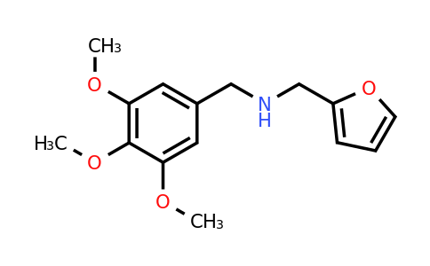 CAS 212392-89-7 | 1-(Furan-2-yl)-N-(3,4,5-trimethoxybenzyl)methanamine