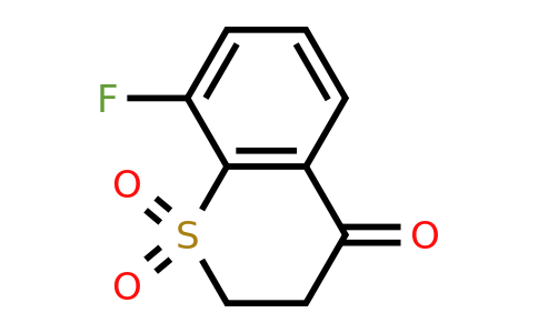 CAS 21243-20-9 | 8-fluoro-3,4-dihydro-2H-1lambda6-benzothiopyran-1,1,4-trione