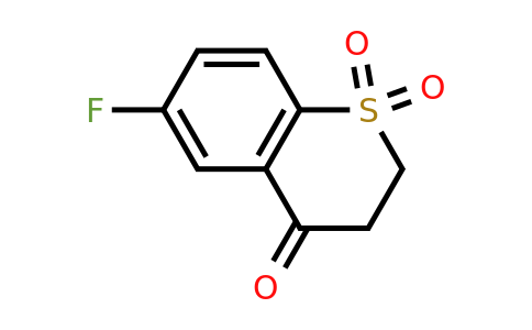 CAS 21243-22-1 | 6-fluoro-3,4-dihydro-2H-1lambda6-benzothiopyran-1,1,4-trione