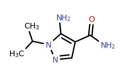 CAS 21254-24-0 | 5-amino-1-(propan-2-yl)-1H-pyrazole-4-carboxamide