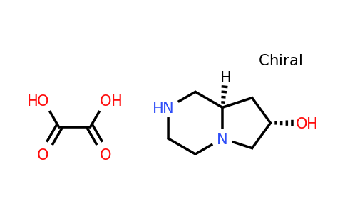 CAS 2126143-36-8 | (7S,8aR)-Octahydropyrrolo[1,2-a]piperazin-7-ol; oxalic acid