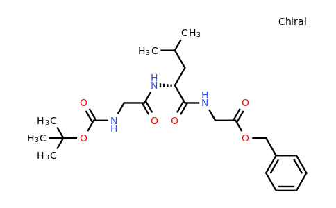 CAS 2126144-18-9 | benzyl 2-[[(2R)-2-[[2-(tert-butoxycarbonylamino)acetyl]amino]-4-methyl-pentanoyl]amino]acetate