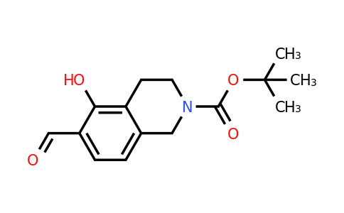 CAS 2126177-90-8 | tert-butyl 6-formyl-5-hydroxy-3,4-dihydro-1H-isoquinoline-2-carboxylate