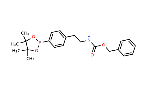 CAS 2126812-29-9 | Benzyl 4-(4,4,5,5-tetramethyl-1,3,2-dioxaborolan-2-yl)phenethylcarbamate