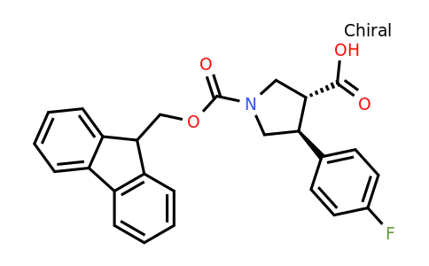 CAS 2127056-86-2 | rac-(3R,4S)-1-{[(9H-fluoren-9-yl)methoxy]carbonyl}-4-(4-fluorophenyl)pyrrolidine-3-carboxylic acid