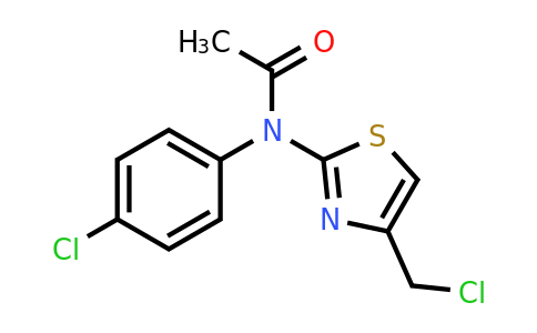 CAS 21278-70-6 | N-[4-(Chloromethyl)-1,3-thiazol-2-yl]-N-(4-chlorophenyl)acetamide