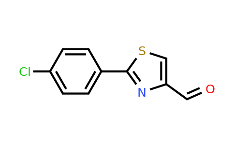 CAS 21278-77-3 | 2-(4-Chloro-phenyl)-thiazole-4-carbaldehyde